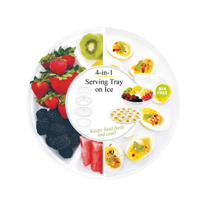 4 u 1 poslužavnik na ledu